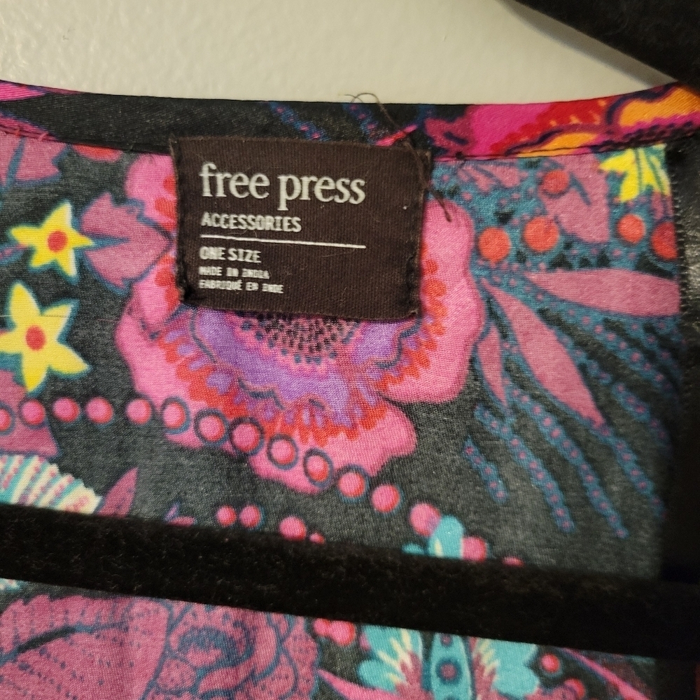 Free Press Women's One Size Floral Kimono Duster Cover Up - Multicolor - Picture 7 of 8